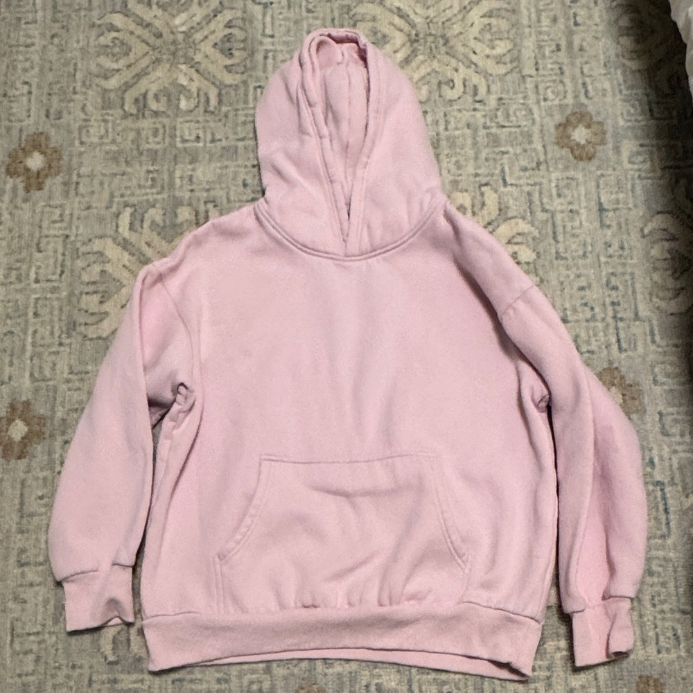 Cozy Pink Hoodie Oversized